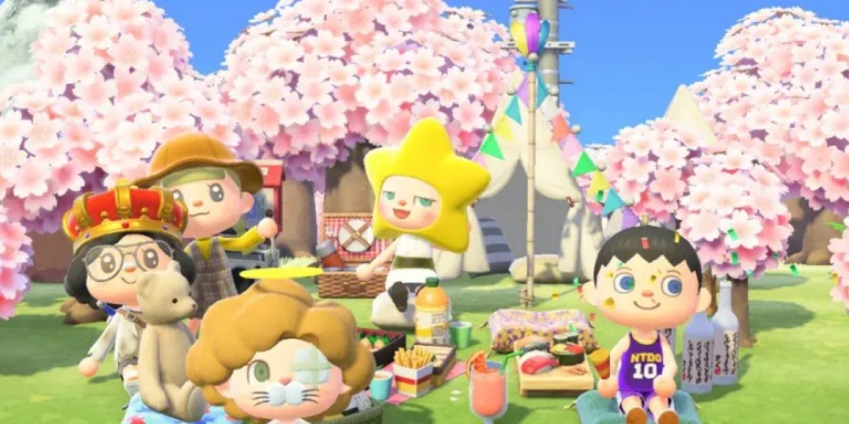 Katrina and the fortune-telling guide in Animal Crossing: New Horizons