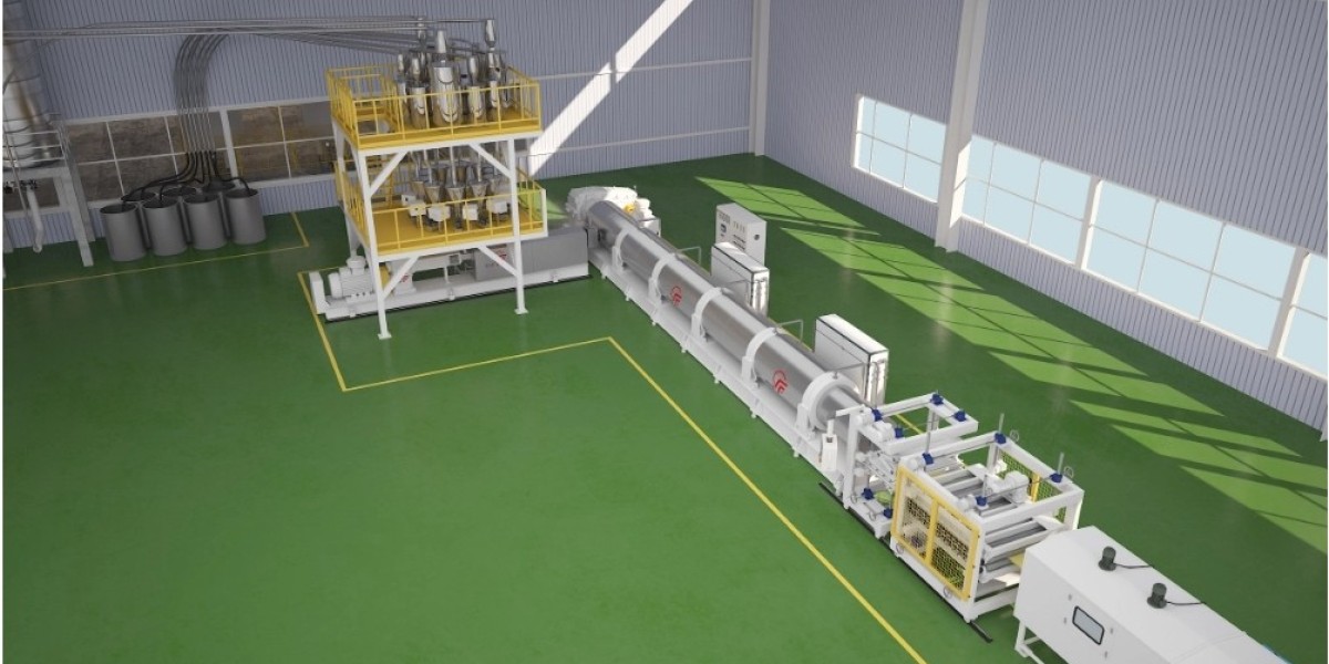 Advantages of carbon dioxide foam extrusion board production line