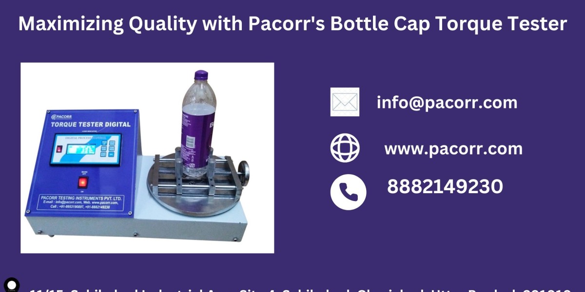 Bottle Cap Torque Tester: Redefining Quality Assurance in the Beverage and Pharma Industries